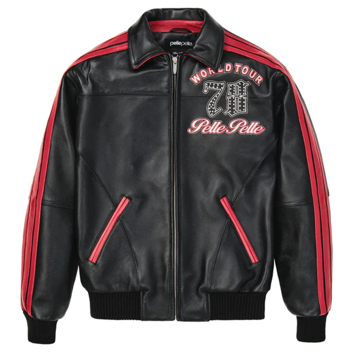 Pelle Pelle World Tour Plush Black and Red