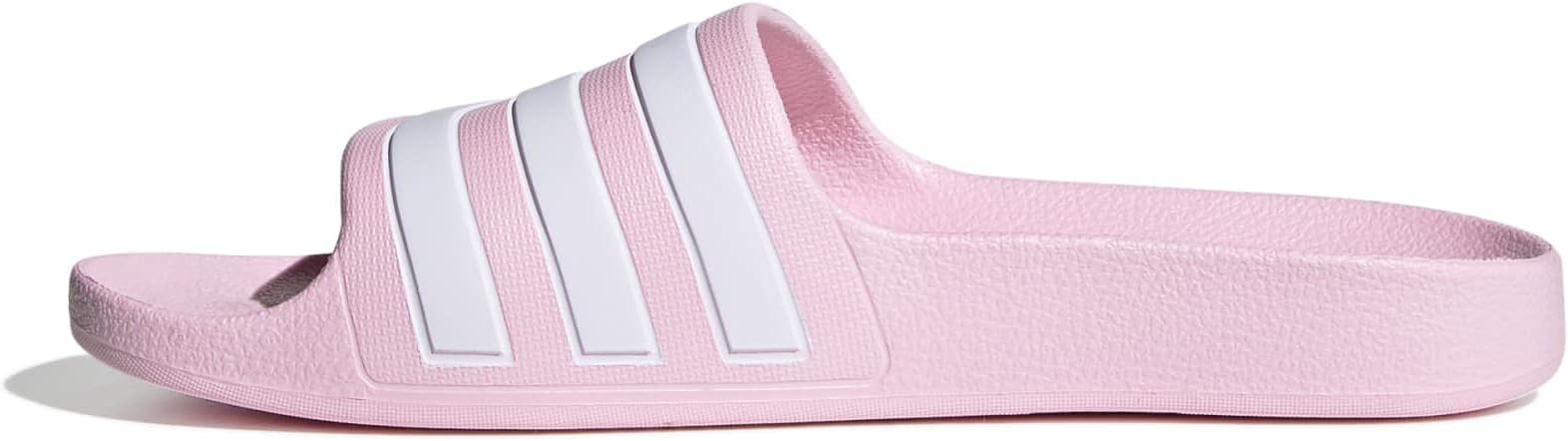 A.D.I.D.A.S Girls-Adult Adilette Aqua Slides Sandal | Pink / White