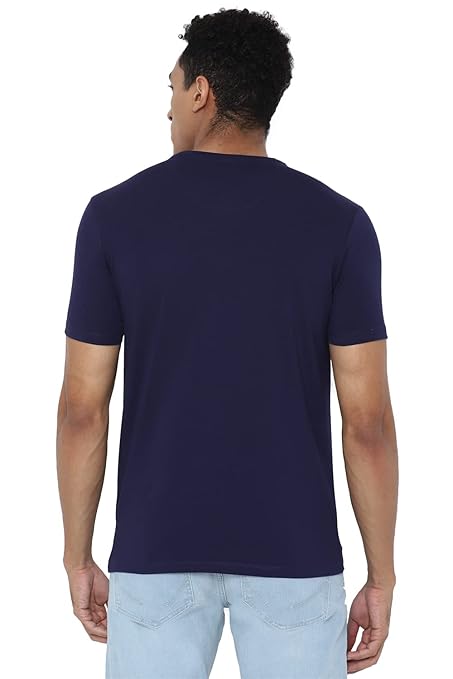 GUESS-MENS CLASSIC GRAPHIC LOGO T-SHIRT | DK BLUE