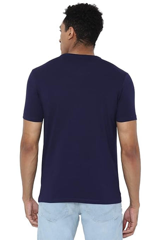 GUESS-MENS CLASSIC GRAPHIC LOGO T-SHIRT | DK BLUE