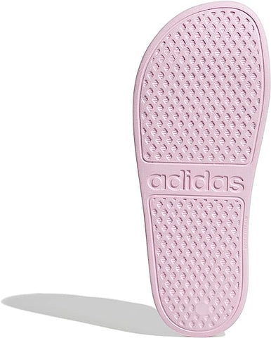 A.D.I.D.A.S Girls-Adult Adilette Aqua Slides Sandal | Pink / White