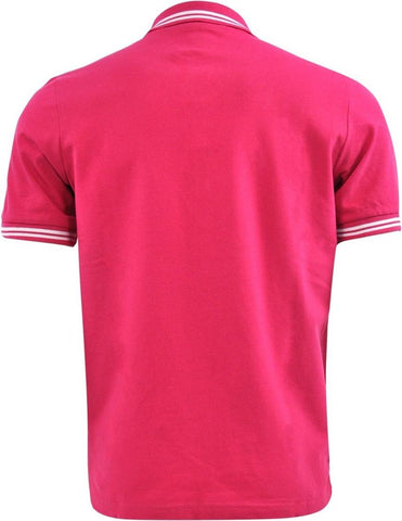 KAPPA-POLO SHIRT-MEN LOGO MALTAX | PINK INTENSE-WHITE