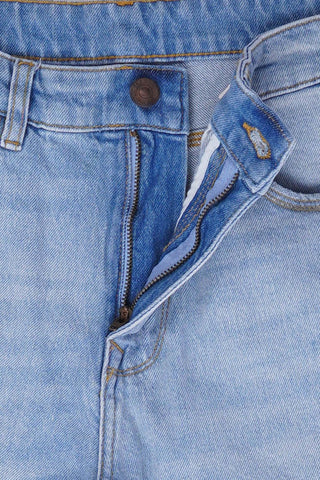 PULL & BEAR. -SLIM FIT- DENIM JEANS | LIGHT BLUE