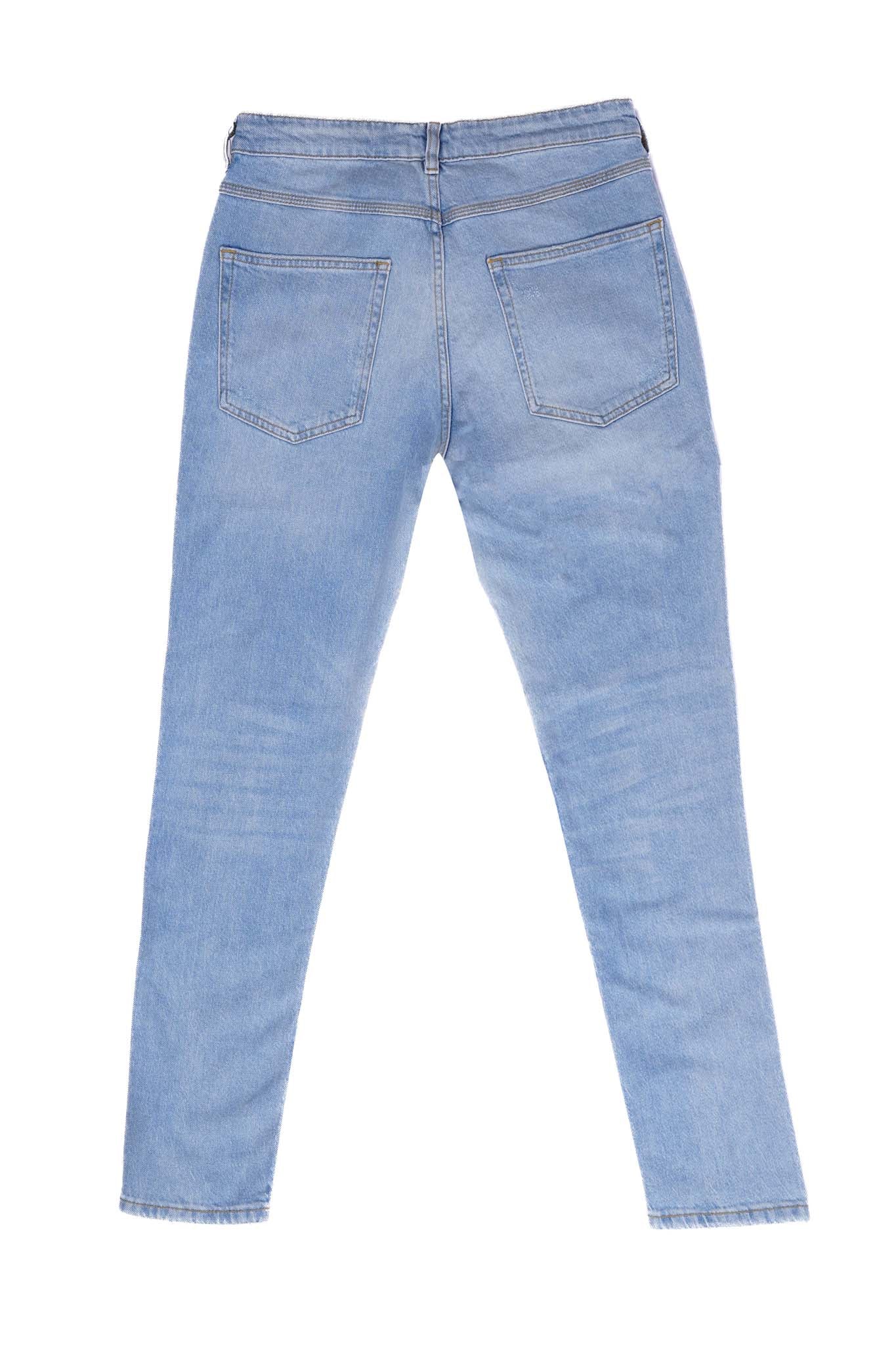 PULL & BEAR. -SLIM FIT- DENIM JEANS | LIGHT BLUE