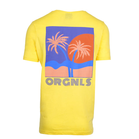 ORIGINALS ROUND NECK T SHIRT | YELLOW