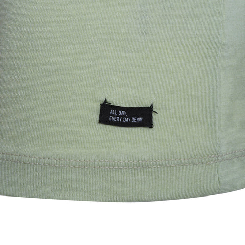 BLEND. CREW NECK-MANS-TEE SHIRT | PALE GREEN