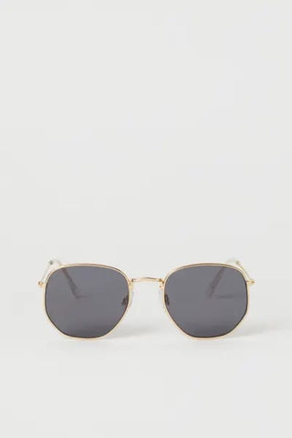 H&M SUNGLASSES BLACK/GOLD