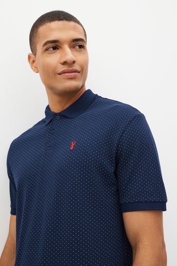 NEXT. PIQUE SHORT SLEEVE POLO | NAVY