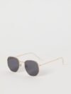 H&M SUNGLASSES BLACK/GOLD