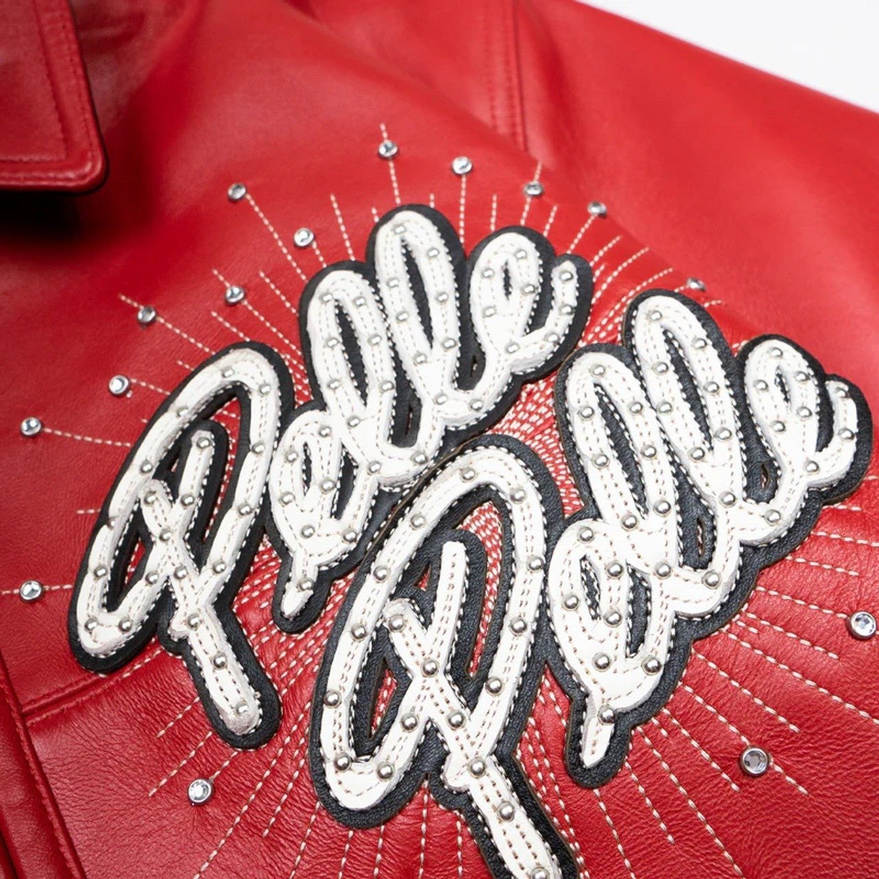 Pelle Pelle World Famous Soda Club Jacket RED - Image 3