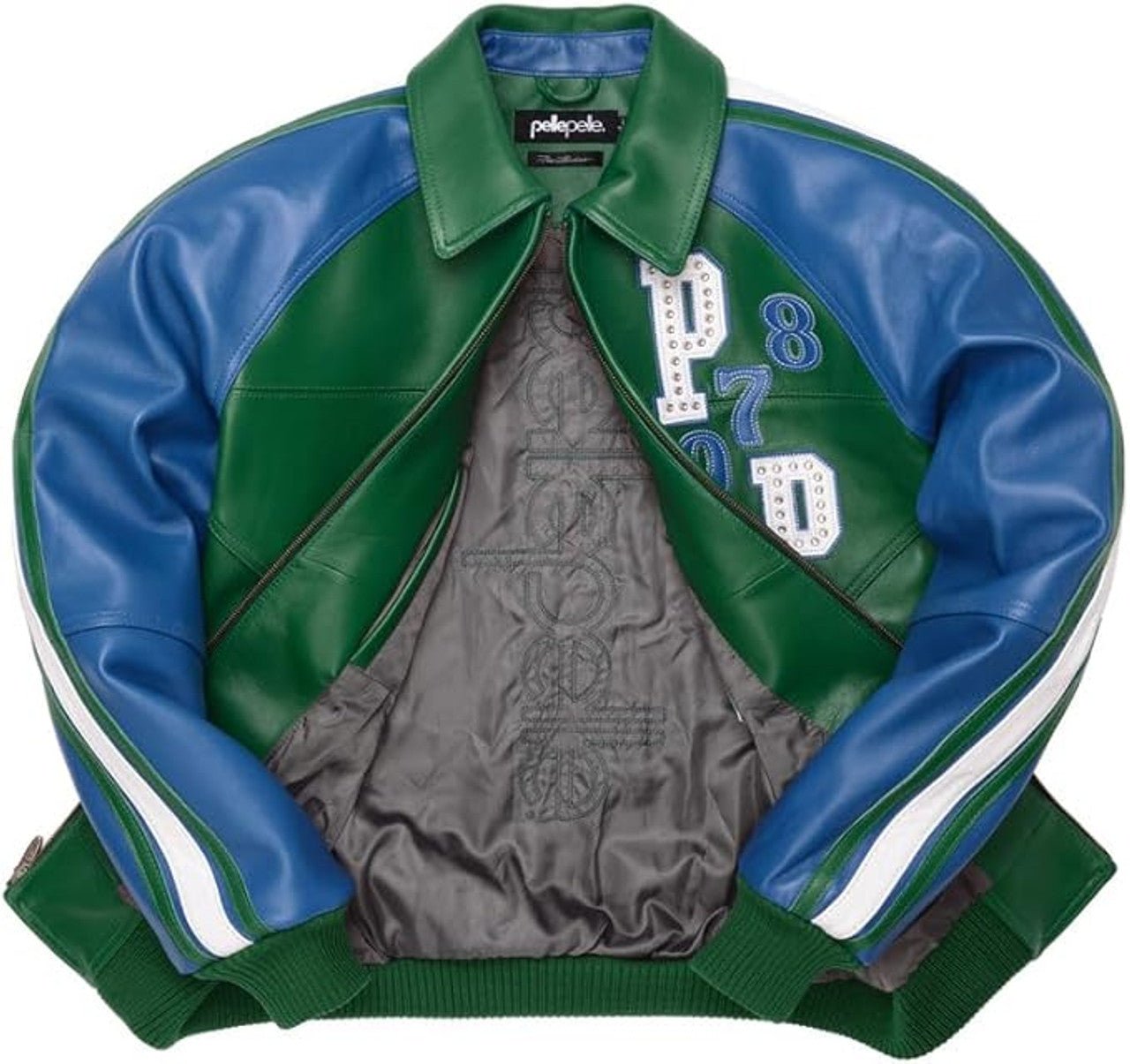 Pelle Pelle Soda Club Tiger Jacket Green - Image 3