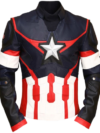 Captain America Leather Jacket Chris Evans Avengers Inspired Men’s Outerwear