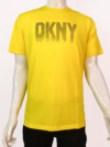 DONNA KARAN NEW YORK MEN'S DKNY ASTOR STRETCH T-SHIRT | YELLOW