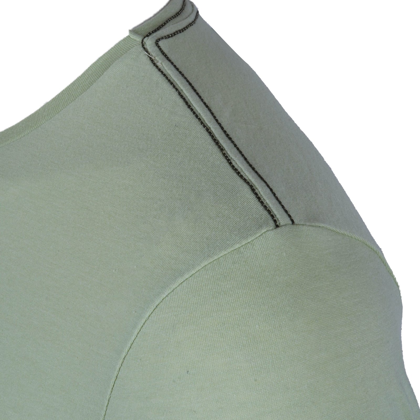 BLEND. CREW NECK-MANS-TEE SHIRT | PALE GREEN - Image 3