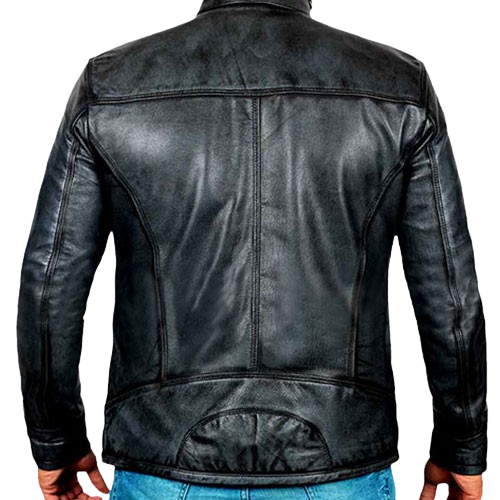 Feather Skin Men’s Fashion Genuine Leather Jacket Stylish Lightweight Leather Outerwear - Image 3