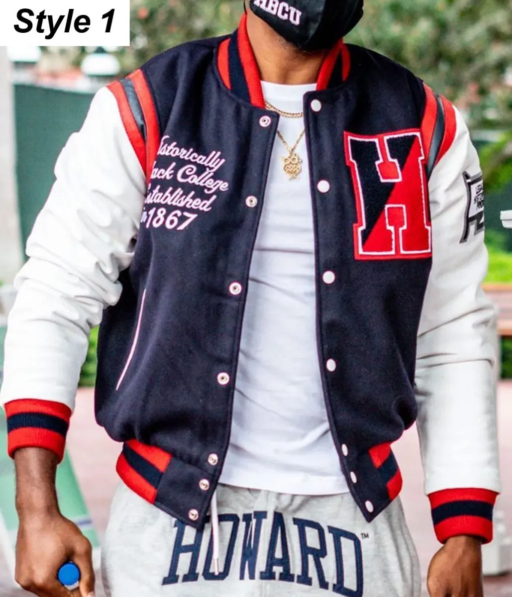 Howard University "The Mecca" Varsity Jacket