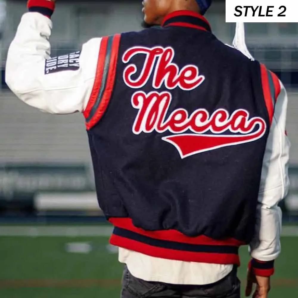 Howard University "The Mecca" Varsity Jacket - Image 3