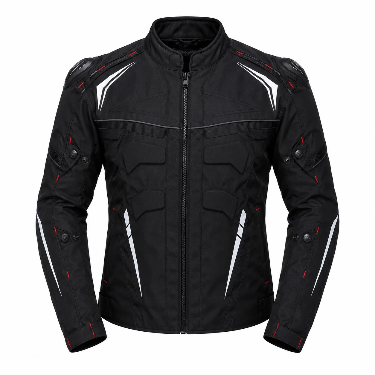 Men’s Tactical Motorcycle Riding Jacket Premium Protective Biker Jacket with Stylish Armor Design - Image 3
