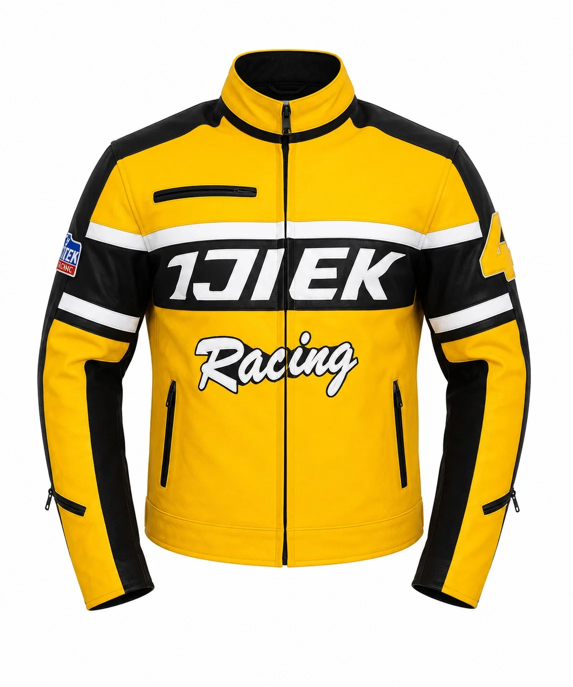 Men’s Yellow Ijiek Jacket Chuck Greene Cosplay Jacket - Image 3