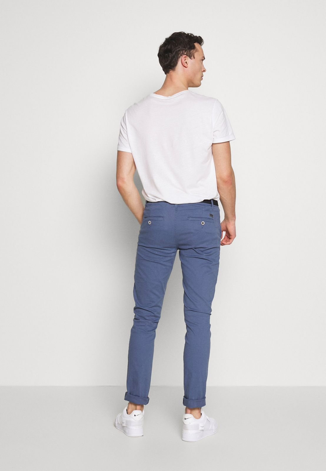J.LIND Classic Men Chinos | Dusty Blue - Image 3