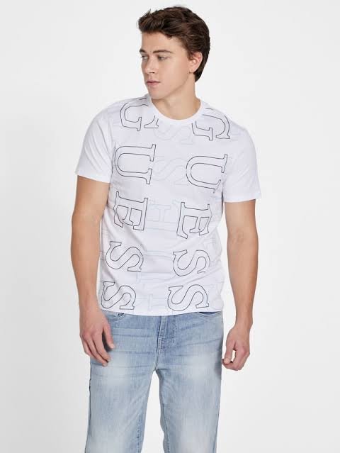 G.U.E.S.S LOS ANGELES TEE SHIRT | WHITE