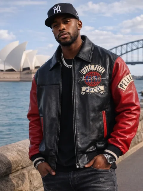 Pelle Pelle World Tour PPCO Jacket Red& Black