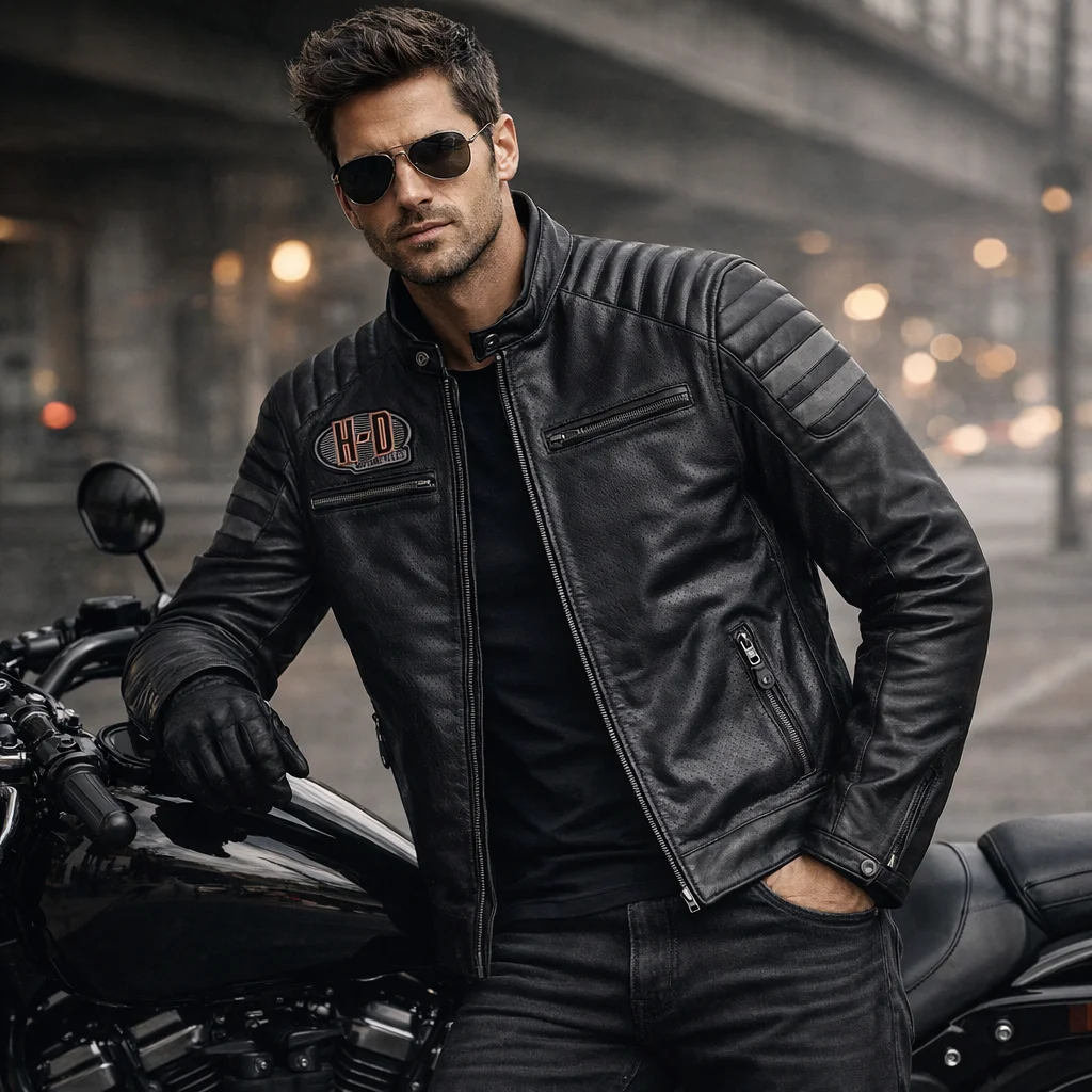 Harley-Davidson Men’s Hutto Leather Jacket
