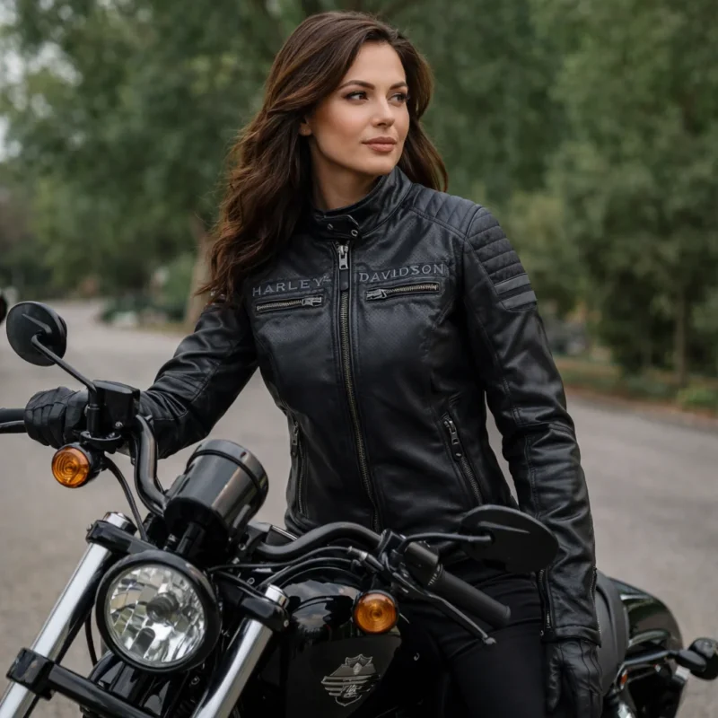 Harley-Davidson Women's Wimberley Leather Jacket - Swagxo