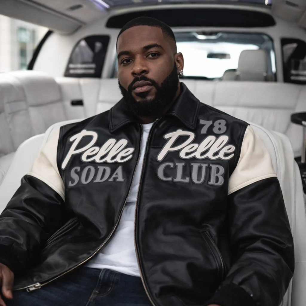 Pelle Pelle SODA CLUB CUSTOM MADE LEATHER 1978 JACKET BLACK
