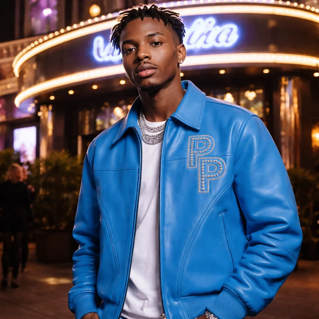 Pelle Pelle Stones Jacket Blue