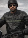 Harley Davidson Passing Link Triple Vent Leather Jacket