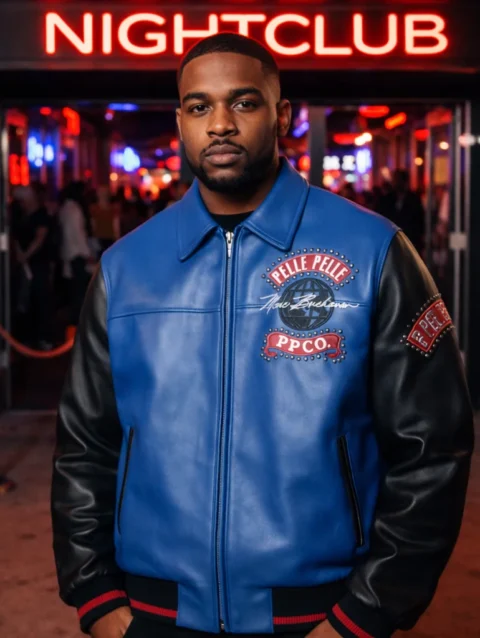 Pelle Pelle World Tour PPCO Jacket Blue & Black