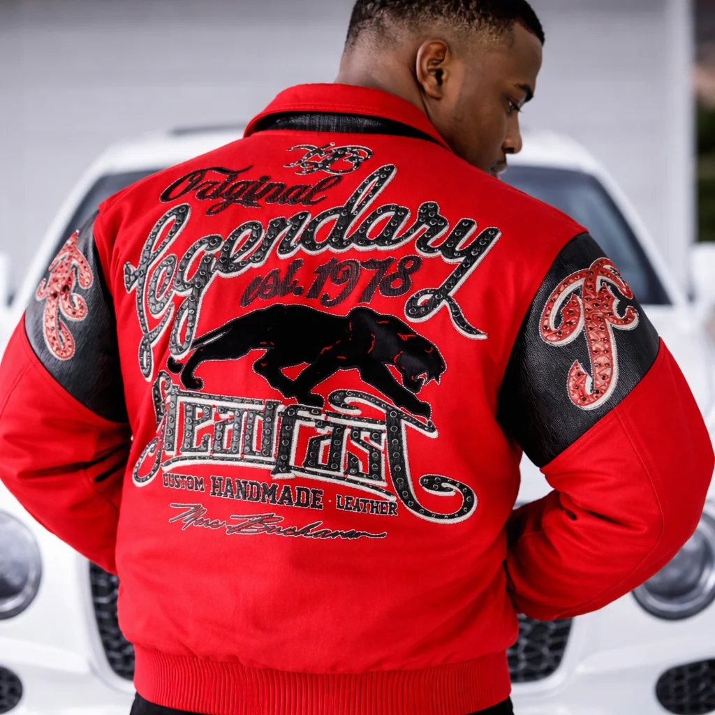 Pelle Pelle Steadfast Legendary Jacket Red - Image 2