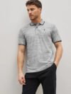 NEXT.- SOFT TOUCH POLO SHIRT-MEN | GREY