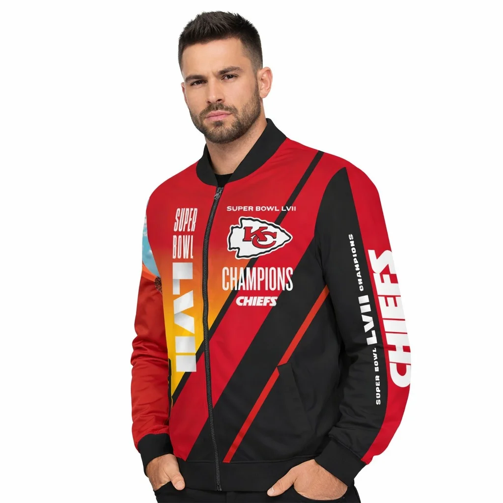 Kansas City Chiefs Super Bowl LVII Champions Bomber Jacket