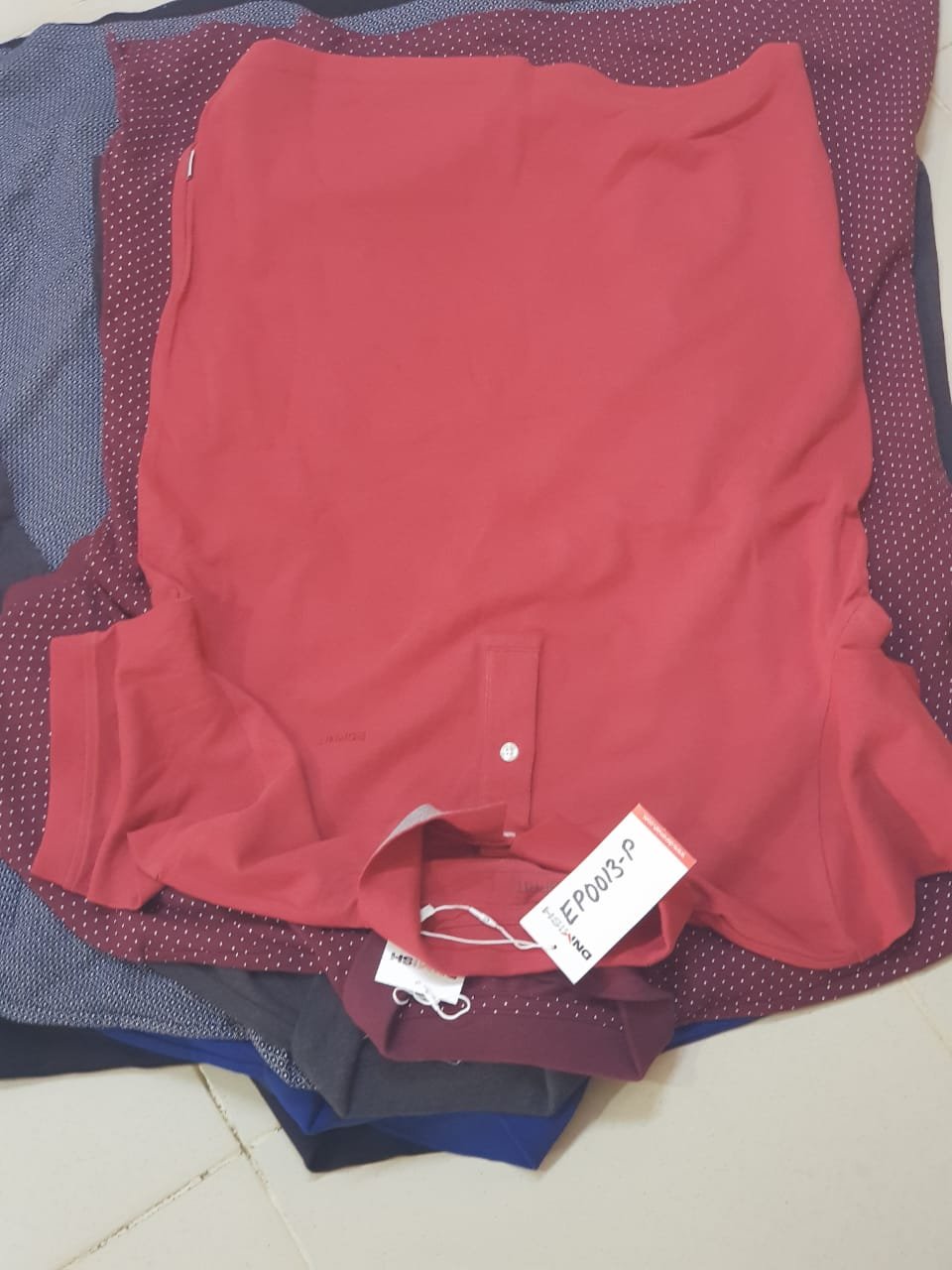 E.S.P.R.I.T SLIM FIT MENS POLO SHIRT | RED