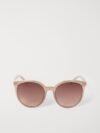 H&M SUNGLASSES POWDER PINK/GOLD
