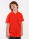 L.C W.A.I.K.I.K.I-BOYS-POLO SHIRT-PRINTED-KIDS | ORANGE