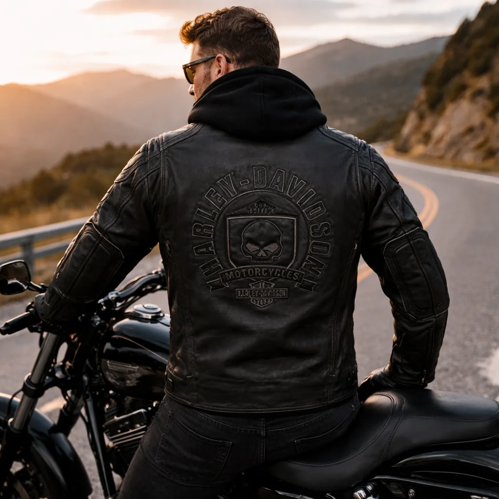 Harley-Davidson Men's Swingarm 3-in-1 Leather Jacket - Image 2