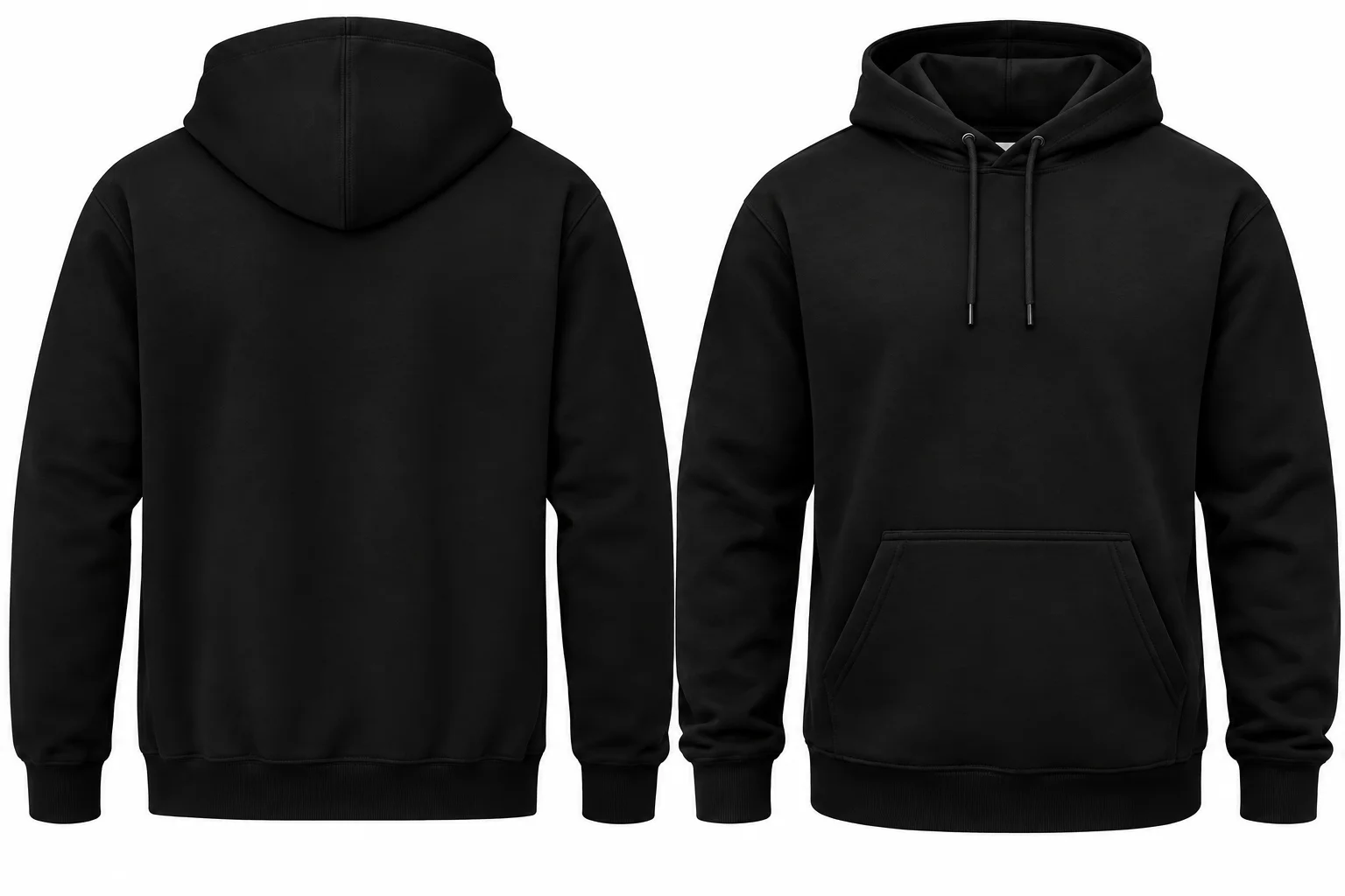 Black & White- Hoodie - Image 3
